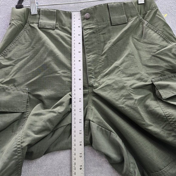 5.11 Tactical Men Pants 32X30 Green Fast Tac TDU Cargo Ripstop 27" Inseam - Picture 7 of 12